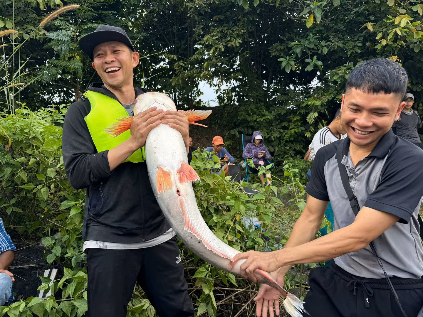 [Ảnh] Người dân bắt cá sau khi thủy điện lớn nhất miền nam ngưng xả tràn ảnh 7