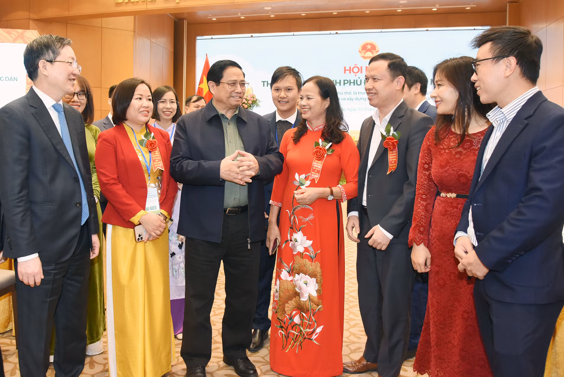 [Ảnh] Thủ tướng Phạm Minh Chính chủ trì hội nghị đối thoại với nông dân ảnh 14