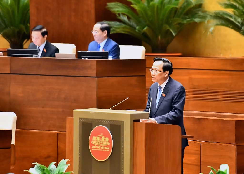 [Ảnh] Kỳ họp thứ 5, Quốc hội khóa XV: Quốc hội bắt đầu phiên chất vấn và trả lời chất vấn ảnh 8