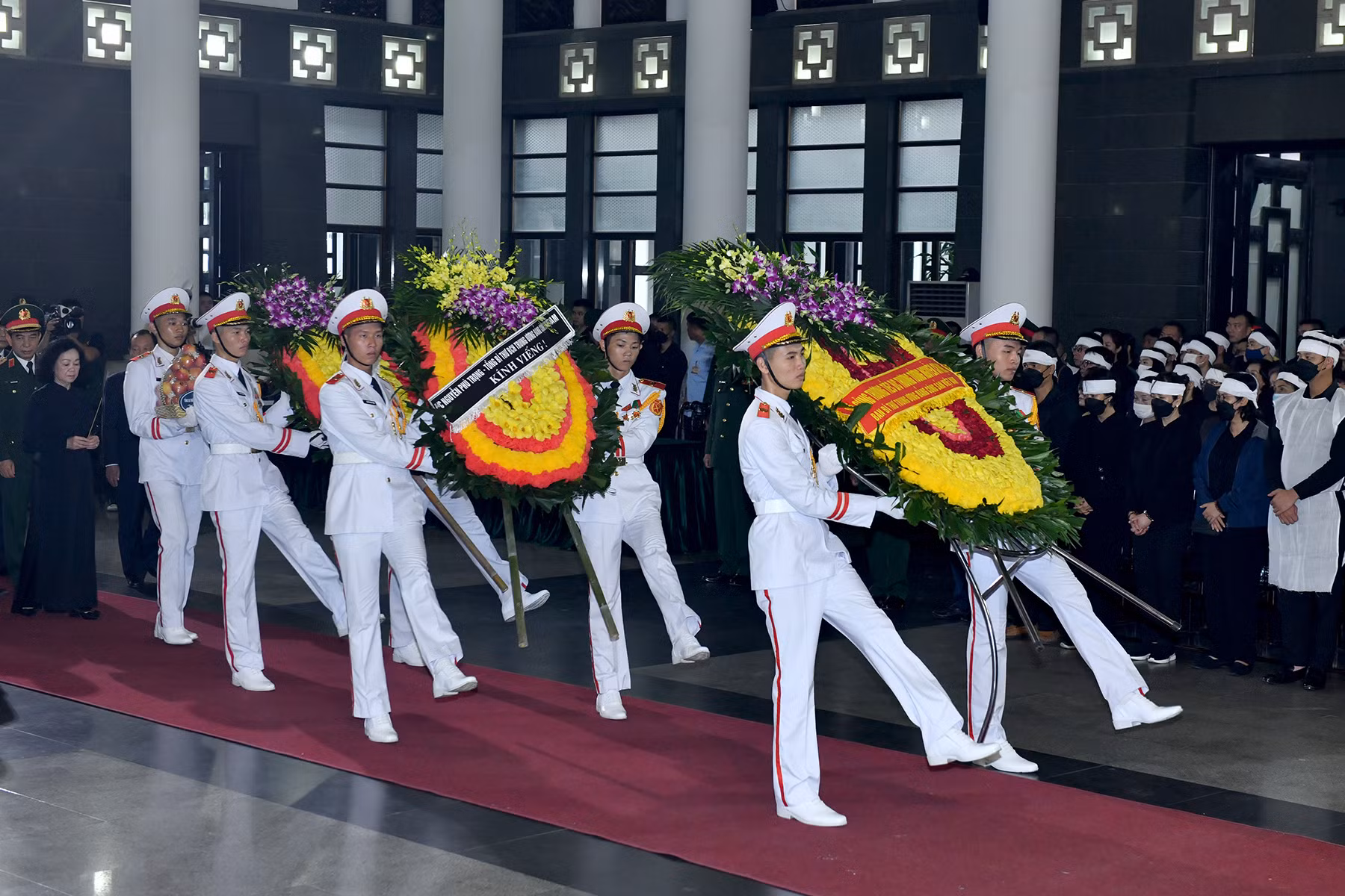 [Ảnh] Cử hành trọng thể lễ viếng Thượng tướng Nguyễn Chí Vịnh ảnh 3