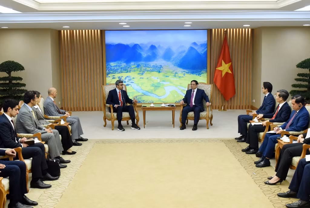 Quang cảnh buổi tiếp.