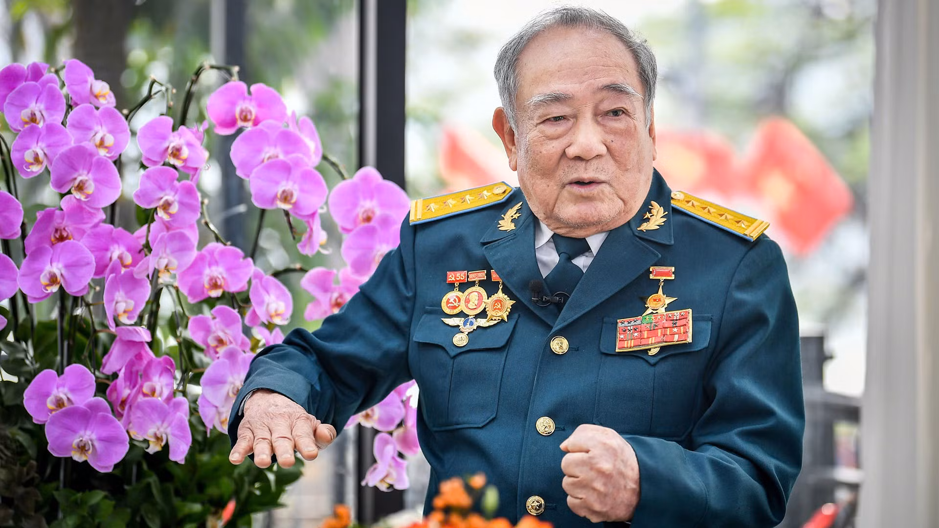 Đại tá Hán Văn Quảng - Anh hùng Lực lượng vũ trang nhân dân, thành viên Phi đội Quyết thắng, chia sẻ về những giây phút đáng nhớ khi nhận nhiệm vụ ngày 28/4/1975.