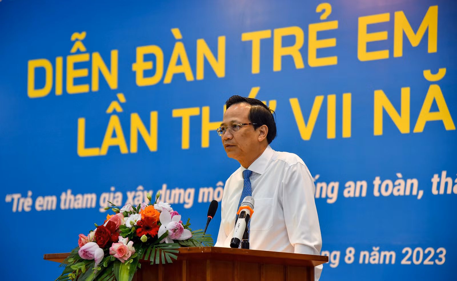 [Ảnh] Diễn đàn trẻ em quốc gia lần thứ bảy ảnh 6