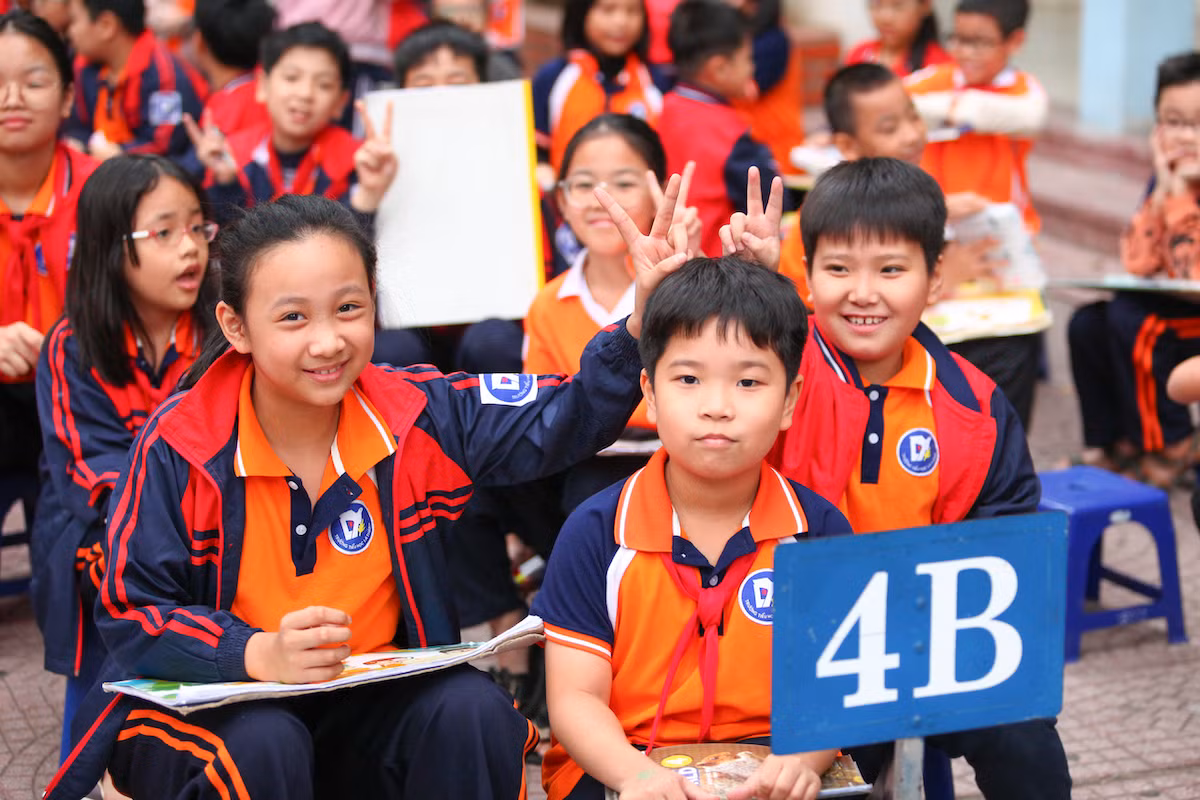Học sinh tham gia chương trình
