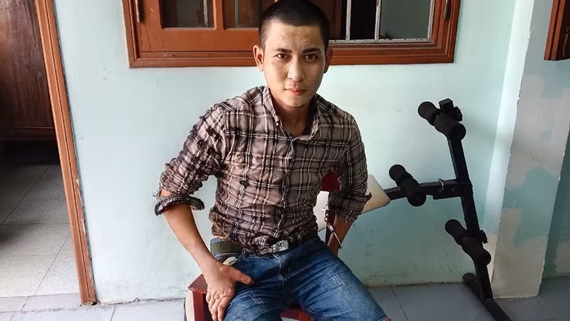 Đối tượng Võ Đoàn Nhựt Quy.
