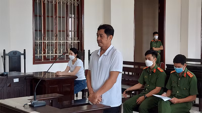 Bị cáo Lê Trung Nguyên Khôi.