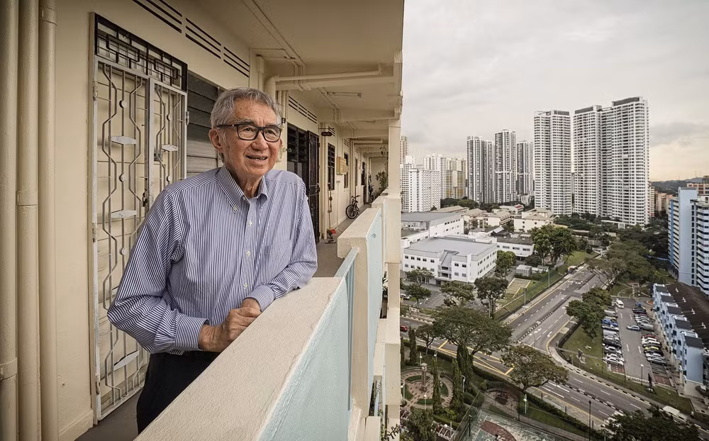 Kiến trúc sư Liu Thai Ker và tầm nhìn tuyệt đẹp từ một tòa nhà HDB.