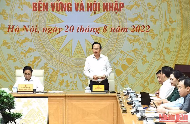 Bộ trưởng Lao động-Thương binh và Xã hội Đào Ngọc Dung: Sau hơn 35 năm đổi mới, thị trường lao động Việt Nam đã có những bước tiến dài đáng kể trên con đường phát triển, đổi mới và hội nhập.