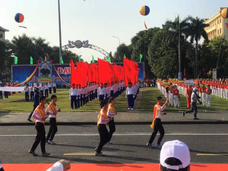 Hưng Yên khai mạc Đại hội Thể dục thể thao lần thứ IX ảnh 1