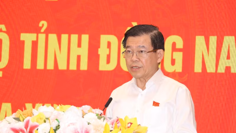 Bí thư Tỉnh ủy Đồng Nai đề nghị điều chỉnh mục tiêu tăng trưởng kinh tế hai con số năm 2025.