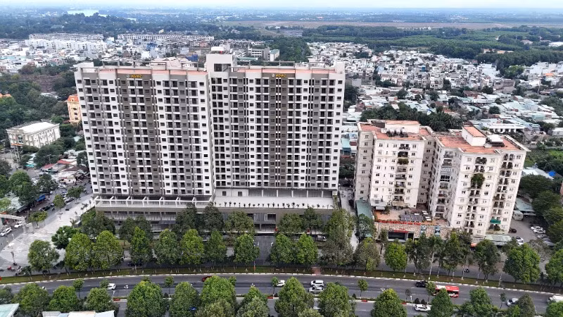 Dự án nhà ở xã hội A6-A7 phường Quang Vinh, thành phố Biên Hòa được bàn giao kỹ thuật các căn hộ.
