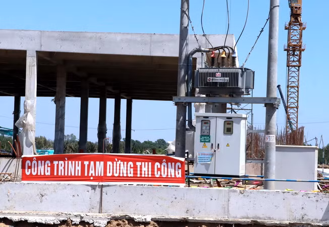 Công trình Công ty Trách nhiệm hữu hạn Kingfa Science & Technology (Việt Nam) đã tạm dừng thi công.