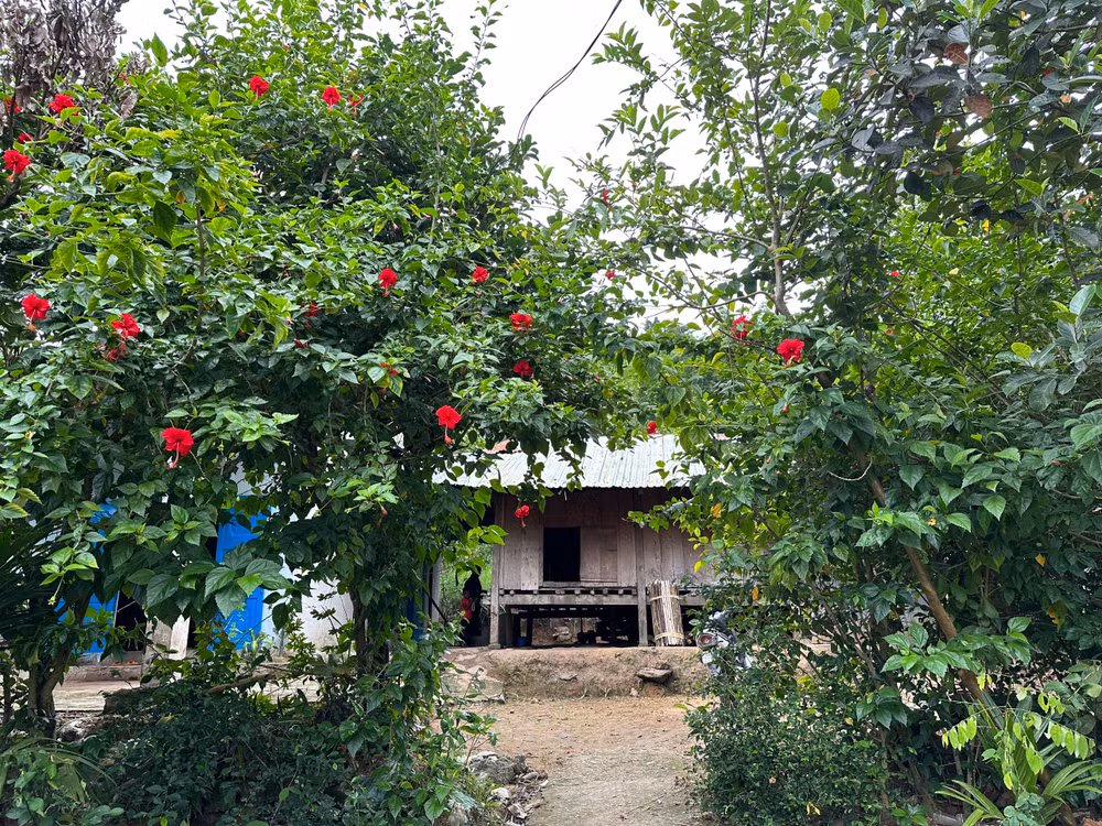 Khung cảnh nên thơ ở làng Tăk Chươm. Khung cảnh nên thơ ở làng Tăk Chươm.