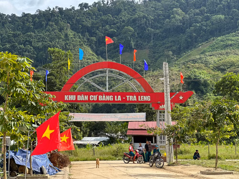 Niềm vui đã quay trở lại ở Trà Leng