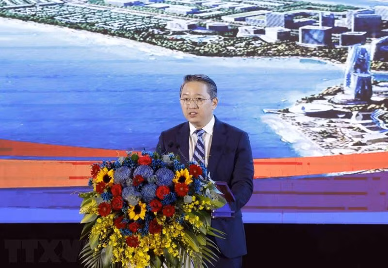 Bí thư Tỉnh ủy Khánh Hoà Nguyễn Hải Ninh phát biểu.