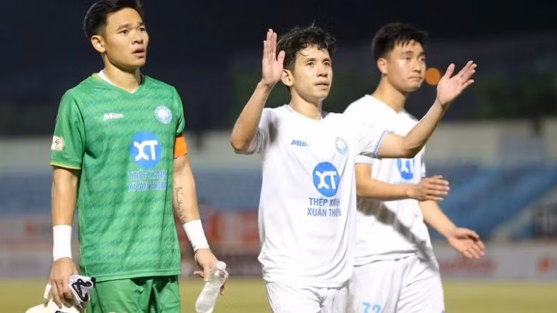 Thép Xanh Nam Định không thể giành chiến thắng ở 2 vòng đấu gần nhất tại V-League 2024-2025. (Ảnh: thepxanhnamdinh)