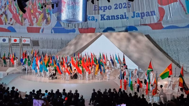 Khai mạc Triển lãm quốc tế Osaka Kansai.