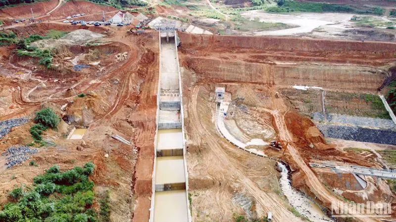 Khu vực dự án hồ chứa nước Đông Thanh, huyện Lâm Hà, tỉnh Lâm Đồng.