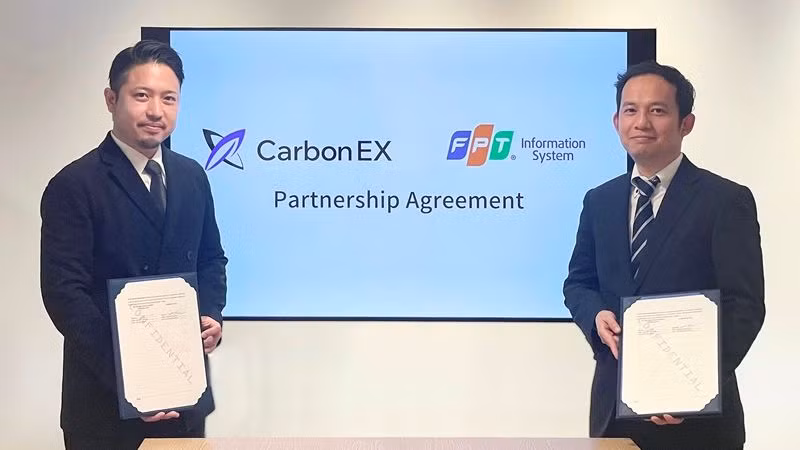 FPT IS hợp tác Carbon EX thúc đẩy dự án tín chỉ carbon đạt chuẩn quốc tế.