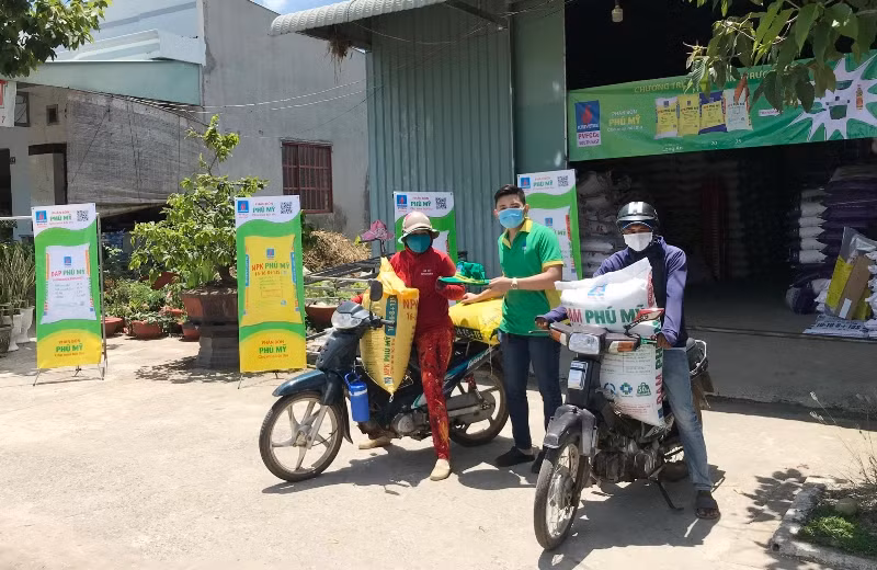Nhà máy Đạm Phú Mỹ hoạt động ổn định, tăng cường cung ứng hàng cho vụ hè thu/mùa mưa.