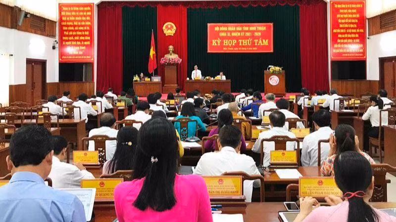 Quang cảnh kỳ họp.