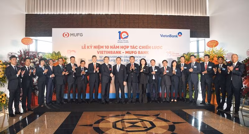 Liên minh hợp tác giữa VietinBank và MUFG đã mở ra giai đoạn phát triển mới cho hai ngân hàng.