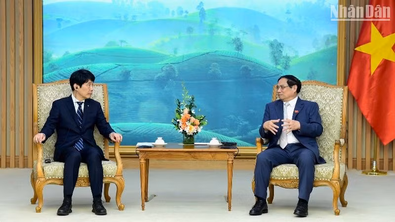 Thủ tướng Phạm Minh Chính tiếp ông Yamamoto Ichita, Thống đốc tỉnh Gunma, Nhật Bản.
