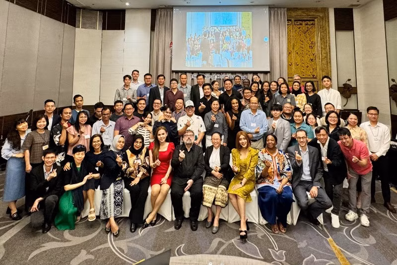 Hội thảo có sự tham gia của đại diện 6 nước trong khu vực. Hội thảo có sự tham gia của đại diện 6 nước trong khu vực.