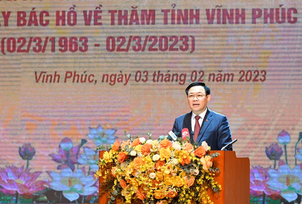 [Ảnh] Lễ kỷ niệm 60 năm Ngày Bác Hồ về thăm Vĩnh Phúc ảnh 4