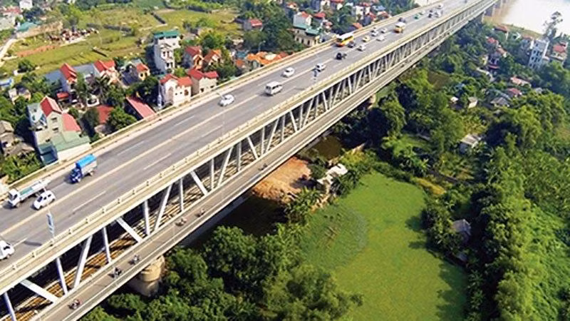Cầu Thăng Long. (Ảnh minh họa)