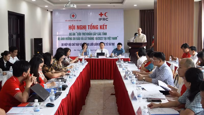 Hội nghị Tổng kết các dự án cứu trợ. 
