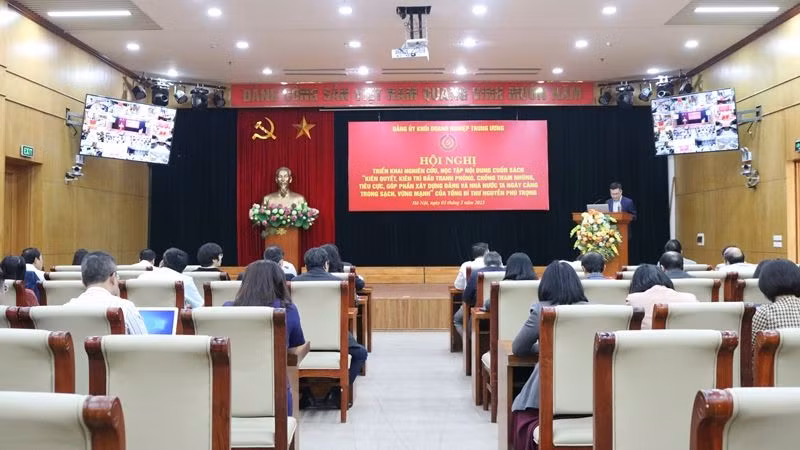 Quang cảnh hội nghị.