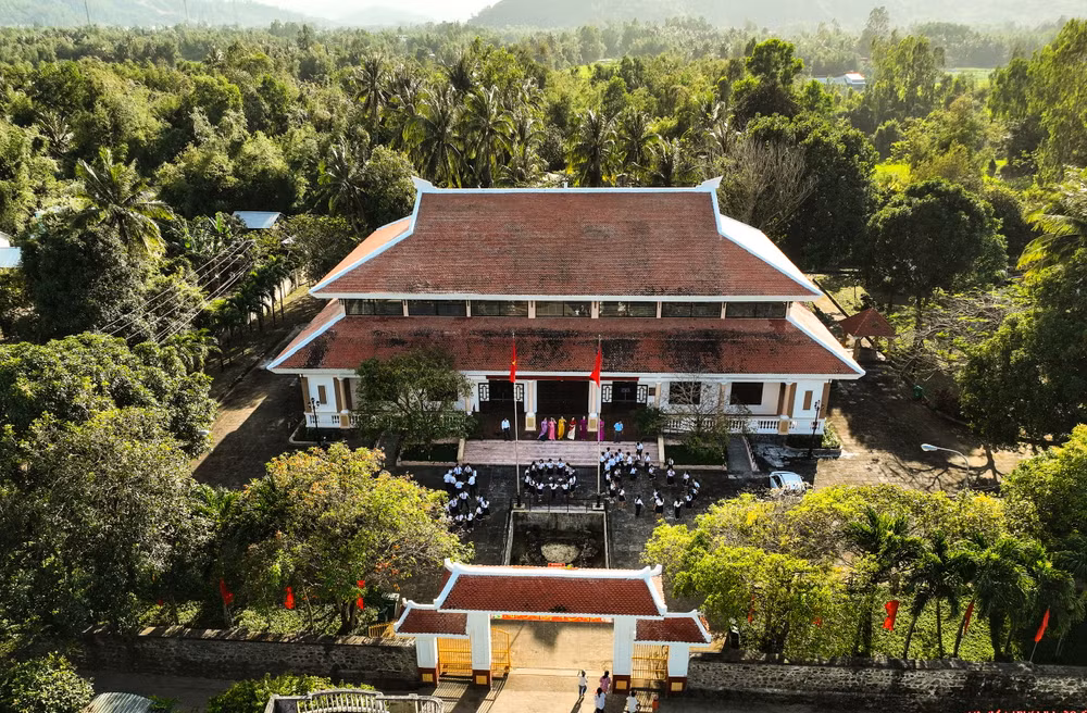 Di tích lịch sử thành An Thổ, nơi sinh cố Tổng Bí thư Trần Phú tại xã An Dân, huyện Tuy An, tỉnh Phú Yên.