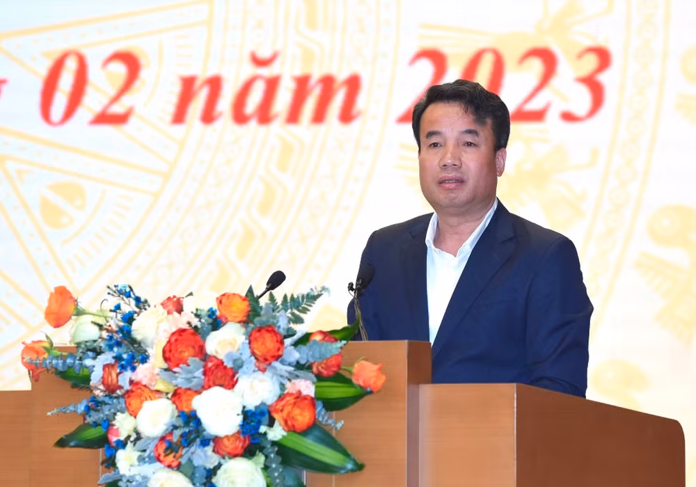 Ông Nguyễn Thế Mạnh, Tổng Giám đốc Bảo hiểm xã hội Việt Nam Phát biểu. Ông Nguyễn Thế Mạnh, Tổng Giám đốc Bảo hiểm xã hội Việt Nam Phát biểu.