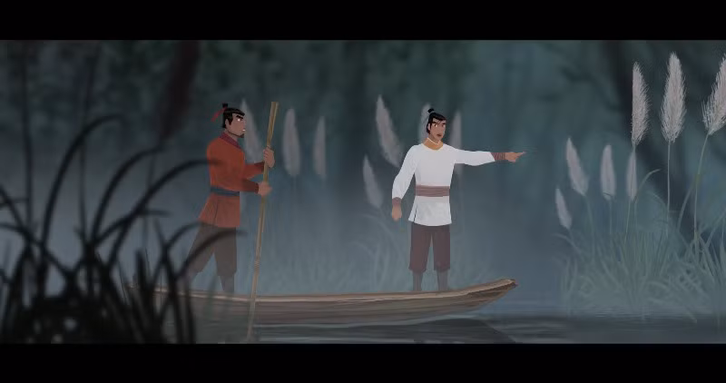Cảnh phim “Kỳ tích đầm Dạ Trạch”. Cảnh phim “Kỳ tích đầm Dạ Trạch”.