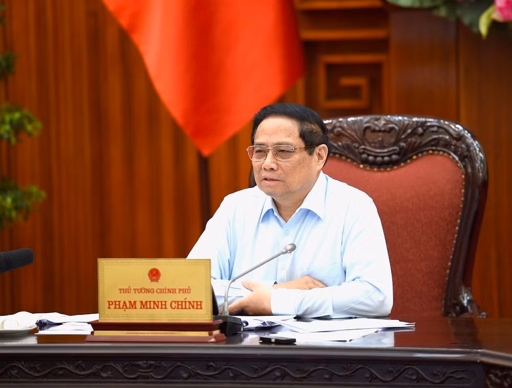 Thủ tướng Phạm Minh Chính chủ trì cuộc họp thúc đẩy tiến độ triển khai dự án Đường dây 500kv mạch 3 và cung ứng điện tháng cao điểm. Thủ tướng Phạm Minh Chính chủ trì cuộc họp thúc đẩy tiến độ triển khai dự án Đường dây 500kv mạch 3 và cung ứng điện tháng cao điểm.