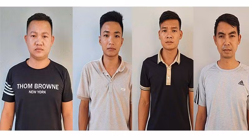 4 bị can bị khởi tố về tội tổ chức đánh bạc tại cơ quan Cảnh sát điều tra.