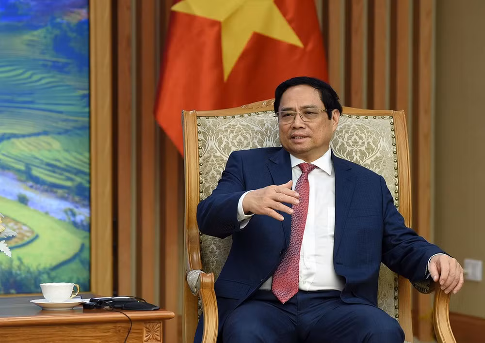 [Ảnh] Thủ tướng tiếp Bộ trưởng-Thủ hiến Chính phủ Cộng đồng người Bỉ nói tiếng Pháp Wallonie-Bruxelles ảnh 5