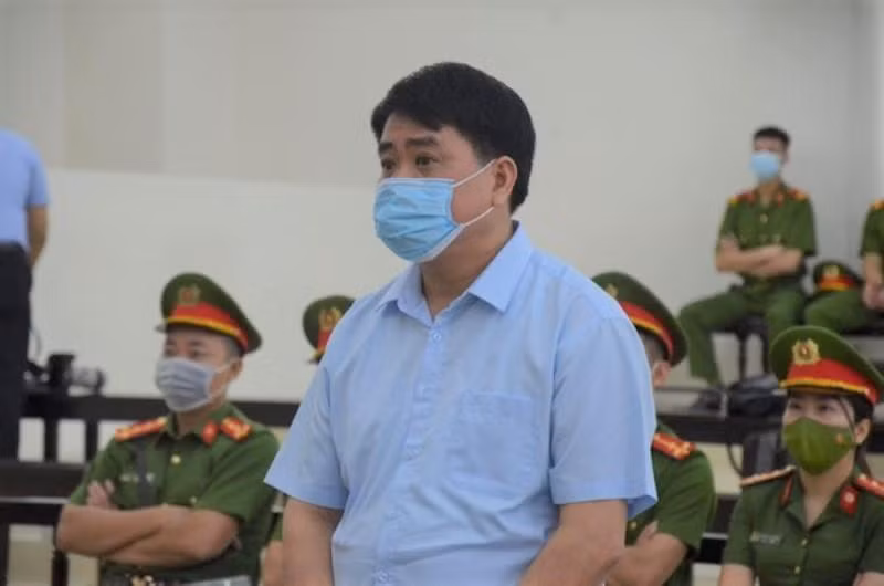 Bị cáo Nguyễn Đức Chung tại phiên phúc thẩm.