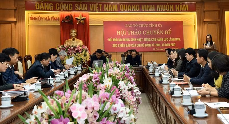 Quang cảnh hội thảo.