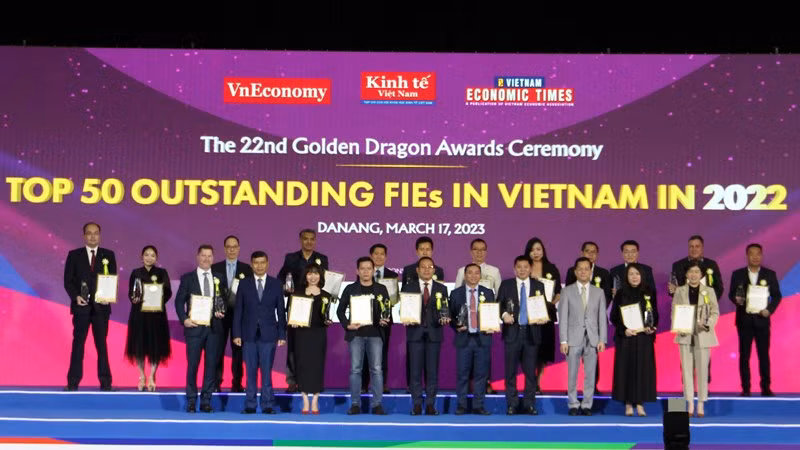 Vinh danh các doanh nghiệp FDI tiêu biểu.