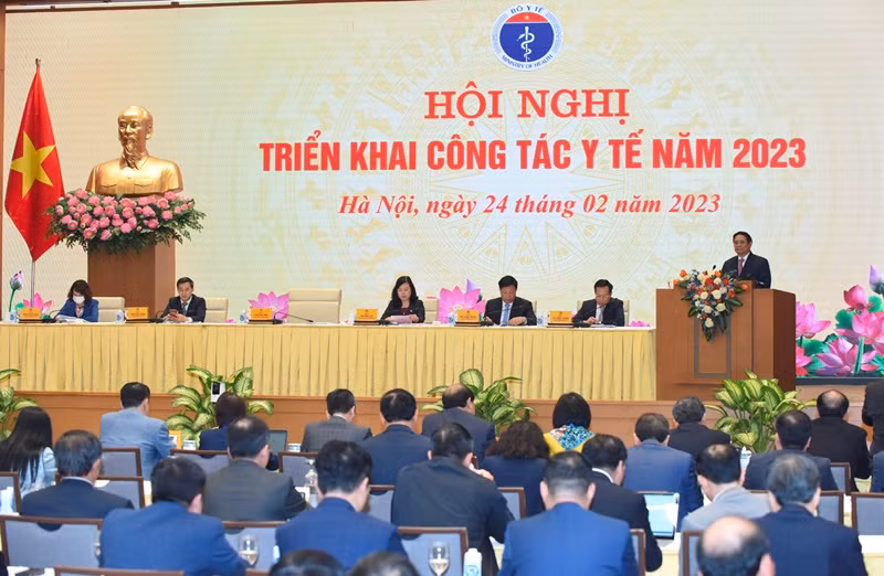 Thủ tướng Phạm Minh Chính phát biểu ý kiến chỉ đạo hội nghị. Thủ tướng Phạm Minh Chính phát biểu ý kiến chỉ đạo hội nghị.
