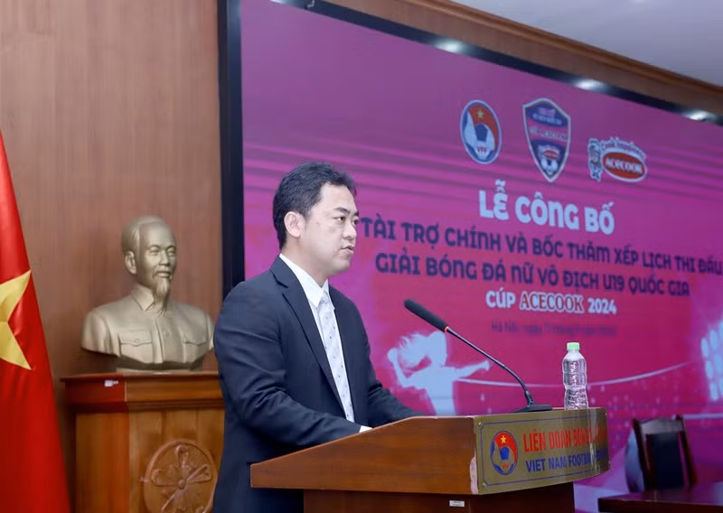 Ông Kajiwara Shinsuke - Phó Giám đốc Khối Marketing của Acecook Việt Nam.