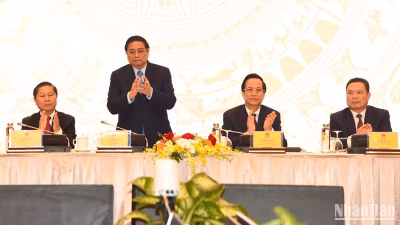 Thủ tướng Phạm Minh Chính dự Hội nghị triển khai nhiệm vụ lao động, người có công và xã hội năm 2023.