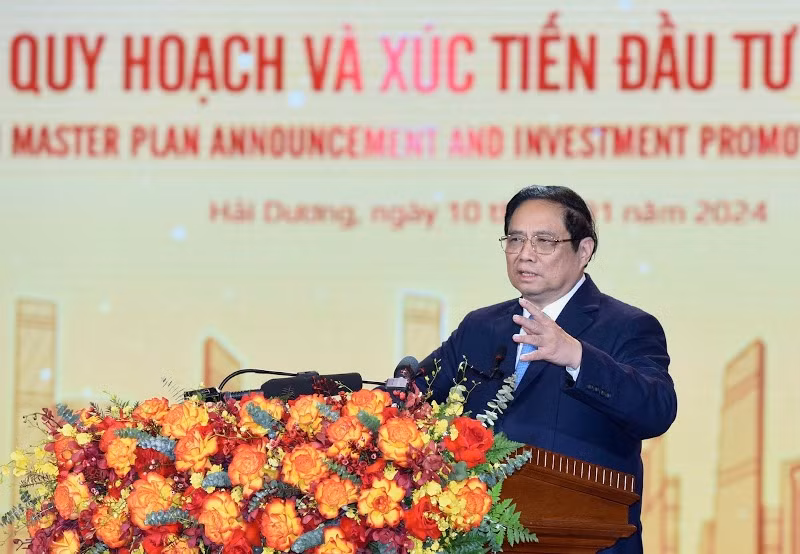 Thủ tướng Phạm Minh Chính phát biểu chỉ đạo hội nghị. Thủ tướng Phạm Minh Chính phát biểu chỉ đạo hội nghị.