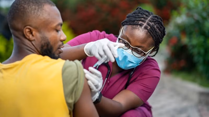 Châu Phi hướng tới tự chủ về vaccine. (Ảnh: UNCTAD)