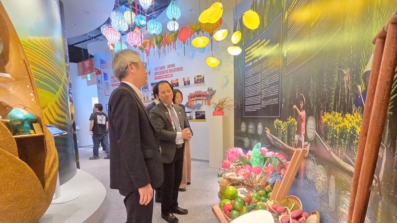 Giới thiệu sản phẩm nông nghiệp xuất khẩu của Việt Nam tại EXPO 2025 Osaka. 