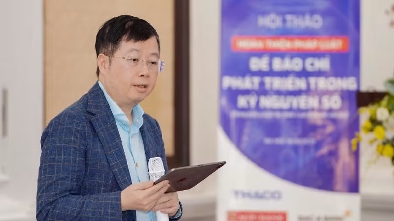 Ông Nguyễn Thanh Lâm, Tổng Giám đốc Đài truyền hình Việt Nam.