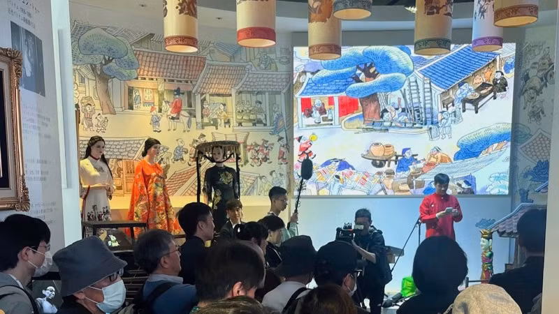 Biểu diễn âm nhạc truyền thống tại EXPO 2025 Osaka.