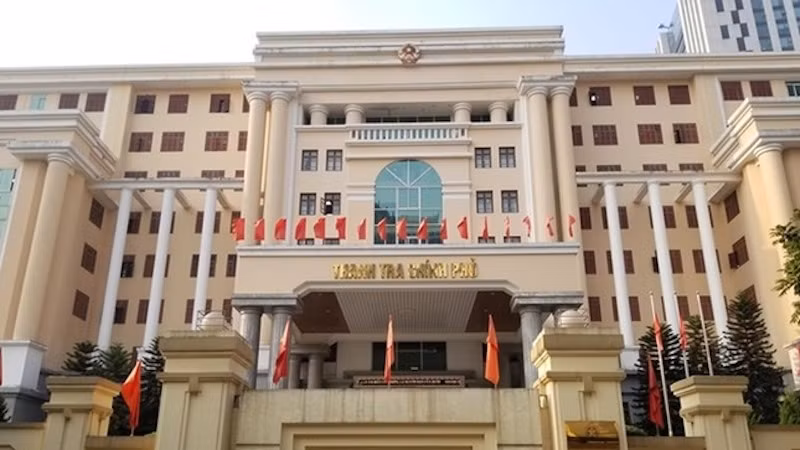Trụ sở Thanh tra Chính phủ. (Ảnh: THÁI HẢI)